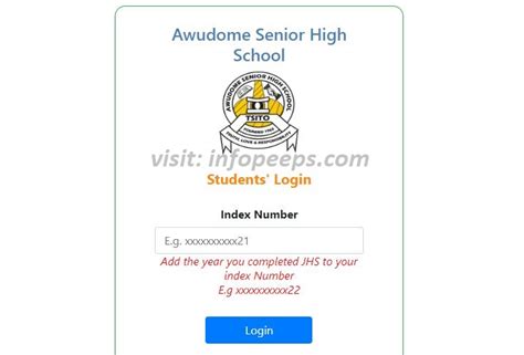 SHS Student Portal .